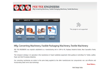Tablet Screenshot of peeteeengineers.com